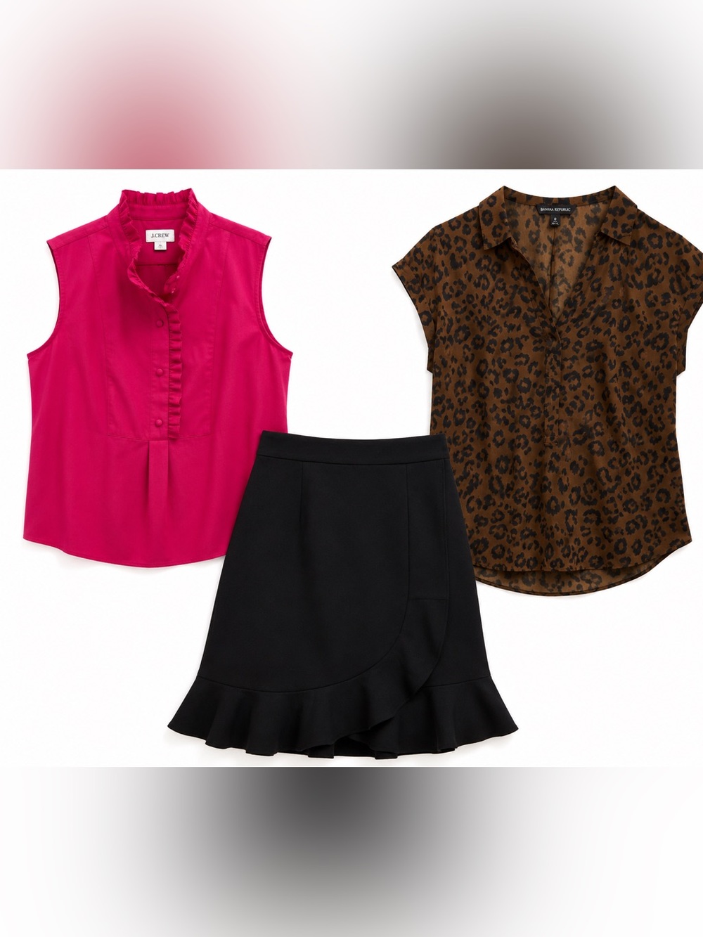 J.Crew | Banana Republic | Loft Office Capsule Bundle Skirt & Shirts Workwear